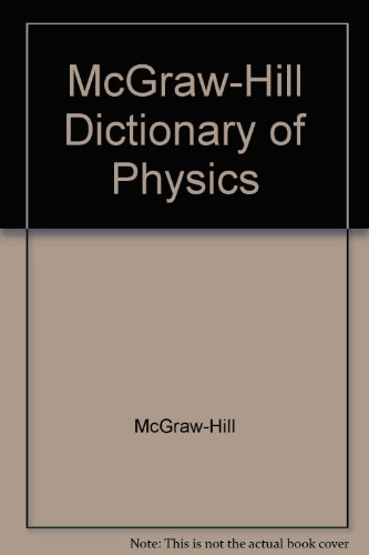 Book McGraw-Hill Dictionary of Physics free
