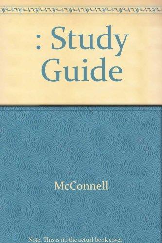 Book Study guide to accompany McConnell and Brue micro-economics, 12th edition free