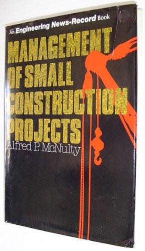 Book Management of Small Construction Projects free