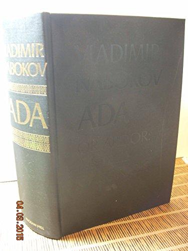 Book Ada, Or Ardor: A Family Chronicle free