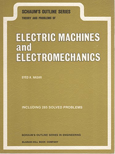 Book Schaum's Outline of Electric Machines and Electromechanics (Schaum's Outline Series) free