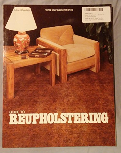 Book Guide to reupholstering (McGraw-Hill paperbacks home improvement series) free