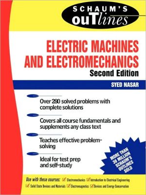 Book Schaum's Outline of Electric Machines & Electromechanics free