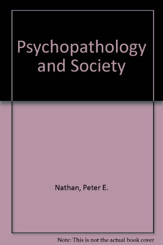 Book Psychopathology and Society free