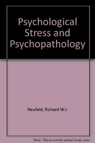 Book Psychological Stress and Psychopathology free