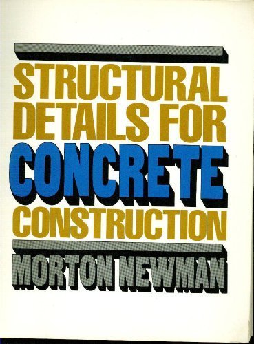 Book Structural Details for Concrete Construction free