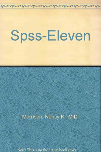 Book SPSS-11, the SPSS batch system for the DEC PDP-11 free