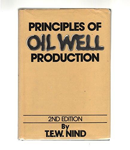 Book Principles of Oil Well Production free