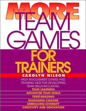 Book More Team Games for Trainers (Team Games for Trainers Series) free