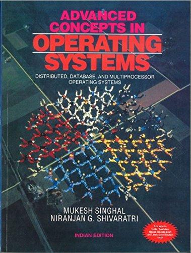 Book Advanced Concepts in Operating Systmes free