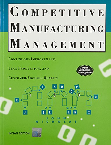 Book Competitive Manufacturing Management free