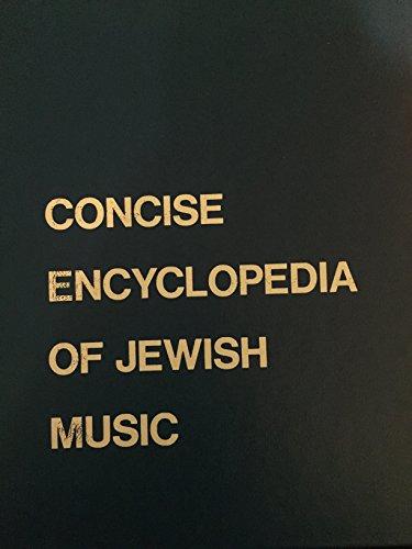 Book Concise Encyclopedia of Jewish Music free