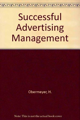 Book Successful Advertising Management. free