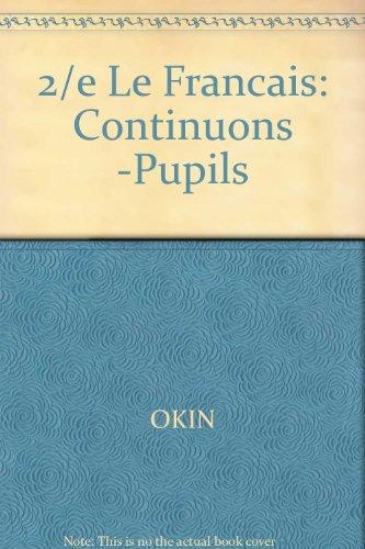Book Le FrancÌ§ais, Continuons (french Edition) free