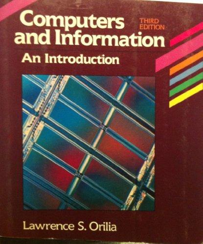 Book Computers And Information: An Introduction free