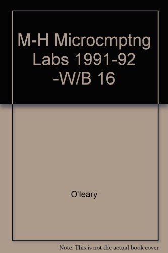 Book Mcgraw-hill Microcomputing Labs, Annual Edition 1992-1993 free