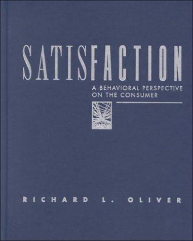 Book Satisfaction: A Behavioral Perspective On The Consumer free