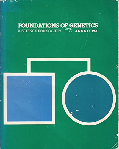 Book Foundations of Genetics: A Science for Society free