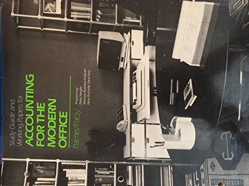 Book Accounting For The Modern Office: Study Guide free