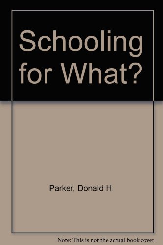 Book Schooling for what? free
