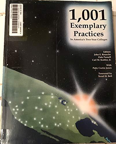 Book One Thousand and One Exemplary Practices in Americas Two Year Colleges free