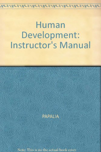 Book Human Development: Instructor's Manual free