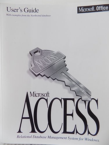 Book Microsoft Access 2.0 For Windows free