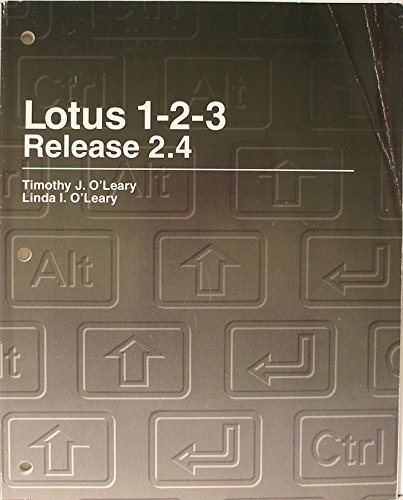 Book Lotus 1-2-3 Release 2.4 free