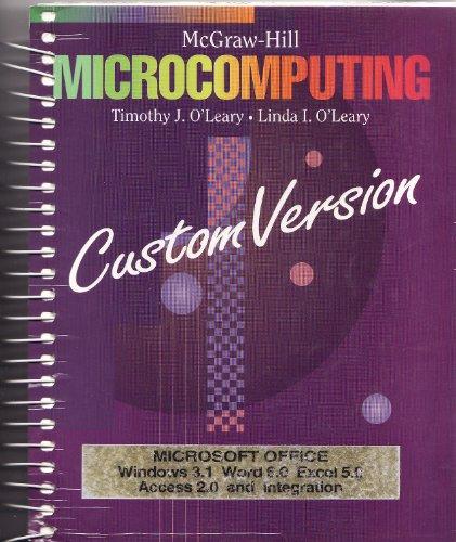 Book Microsoft Windows 3.1 (O'Leary Series) free