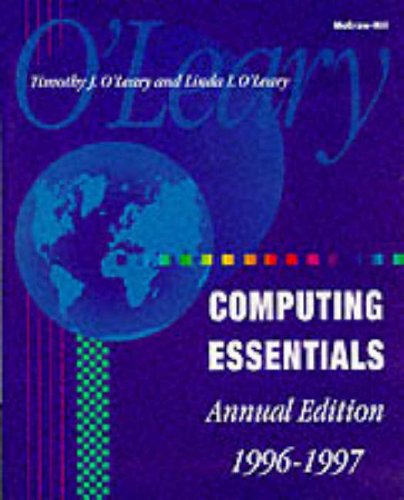 Book McGraw-Hill Computing Essentials: 1996-1997. (MCGRAW HILL COMPUTING ESSENTIALS ANNUAL EDITION) free