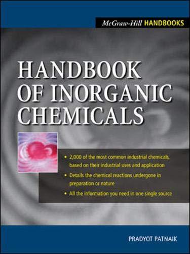 Book Handbook of Inorganic Chemicals free