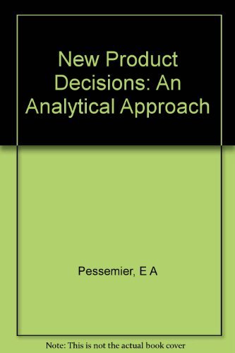 Book New Product Decisions: An Analytical Approach free