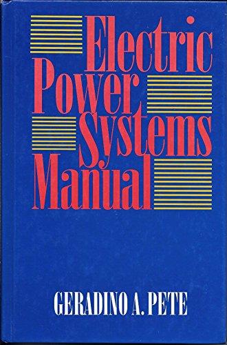 Book Electric Power Systems Manual free