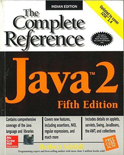 Book Java 2: The Complete Reference, Fifth Edition free