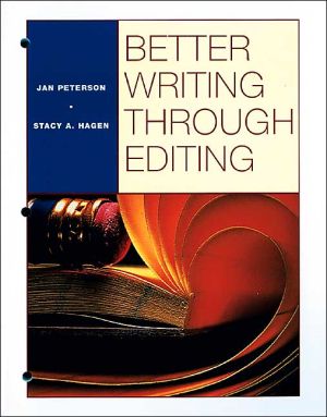 Book BETTER WRITING THROUGH EDITING: STUDENT TEXT free