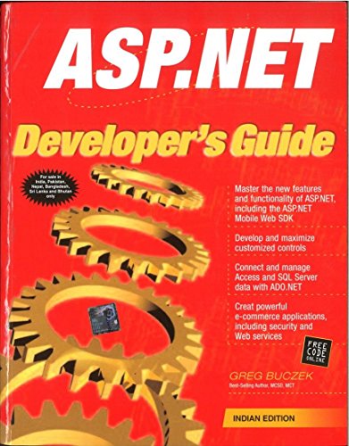 Book ASP .NET Developer's Guide free