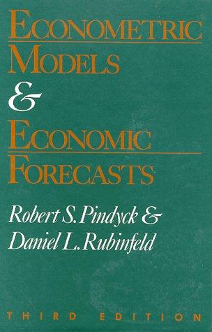 Book Econometric Models and Economic Forecasts free