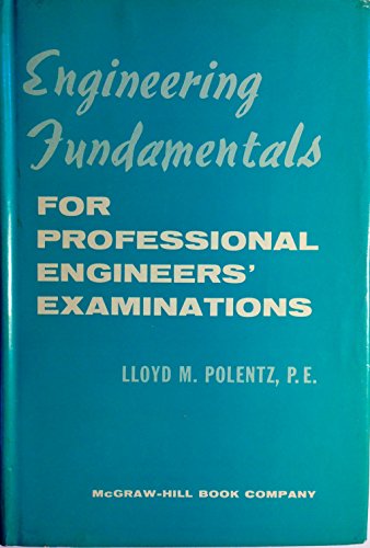 Book Engineering Fundamentals for Professional Engineers' Examinations free