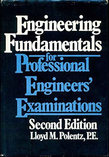Book Engineering fundamentals for professional engineers' examinations free