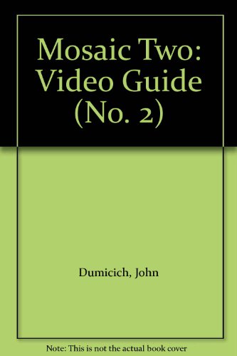 Book Mosaic Two: Video Guide (no. 2) free