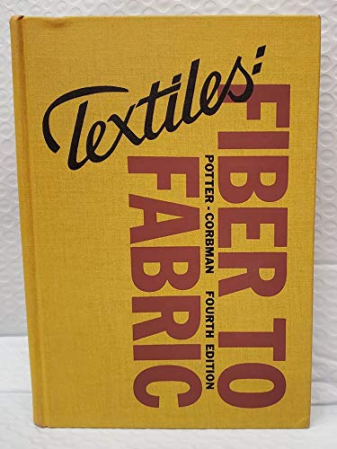 Book Textiles: Fibre to Fabrics free