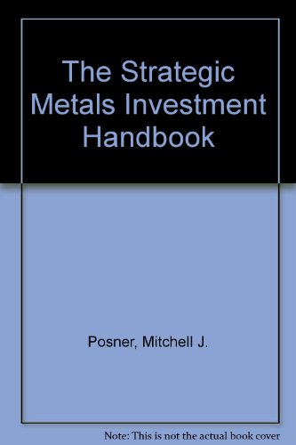 Book The Strategic Metals Investment Handbook free