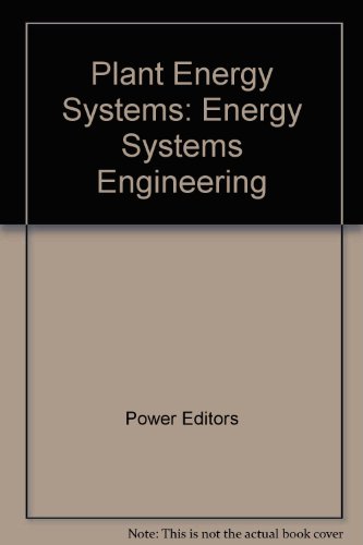 Book Plant Energy Systems: Energy Systems Engineering free