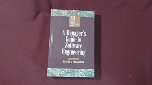 Book A Manager's Guide to Software Engineering free