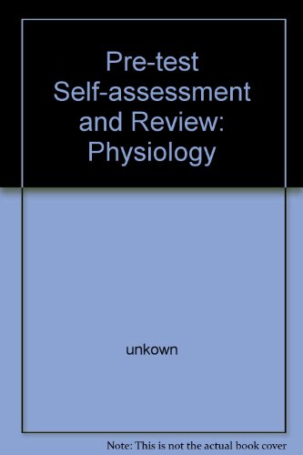 Book Physiology: PreTest Self-Assessment and Review free