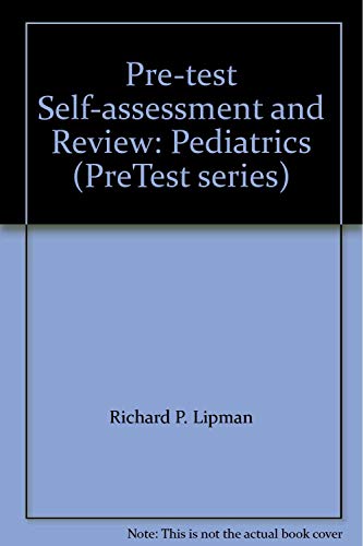 Book Pediatrics: Pretest Self-assessment And Review free
