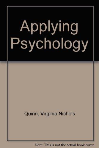 Book Applying Psychology free