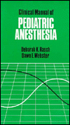 Book Clinical Manual of Pediatric Anesthesia free
