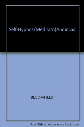 Book Self-hypnosis And Meditation/audio Cassette free