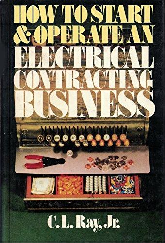 Book How To Start And Operate An Electrical Contracting Business free
